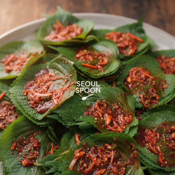 깻잎 김치 (Perilla Leaf Kimchi)