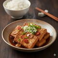 두부조림 (Braised Tofu)
