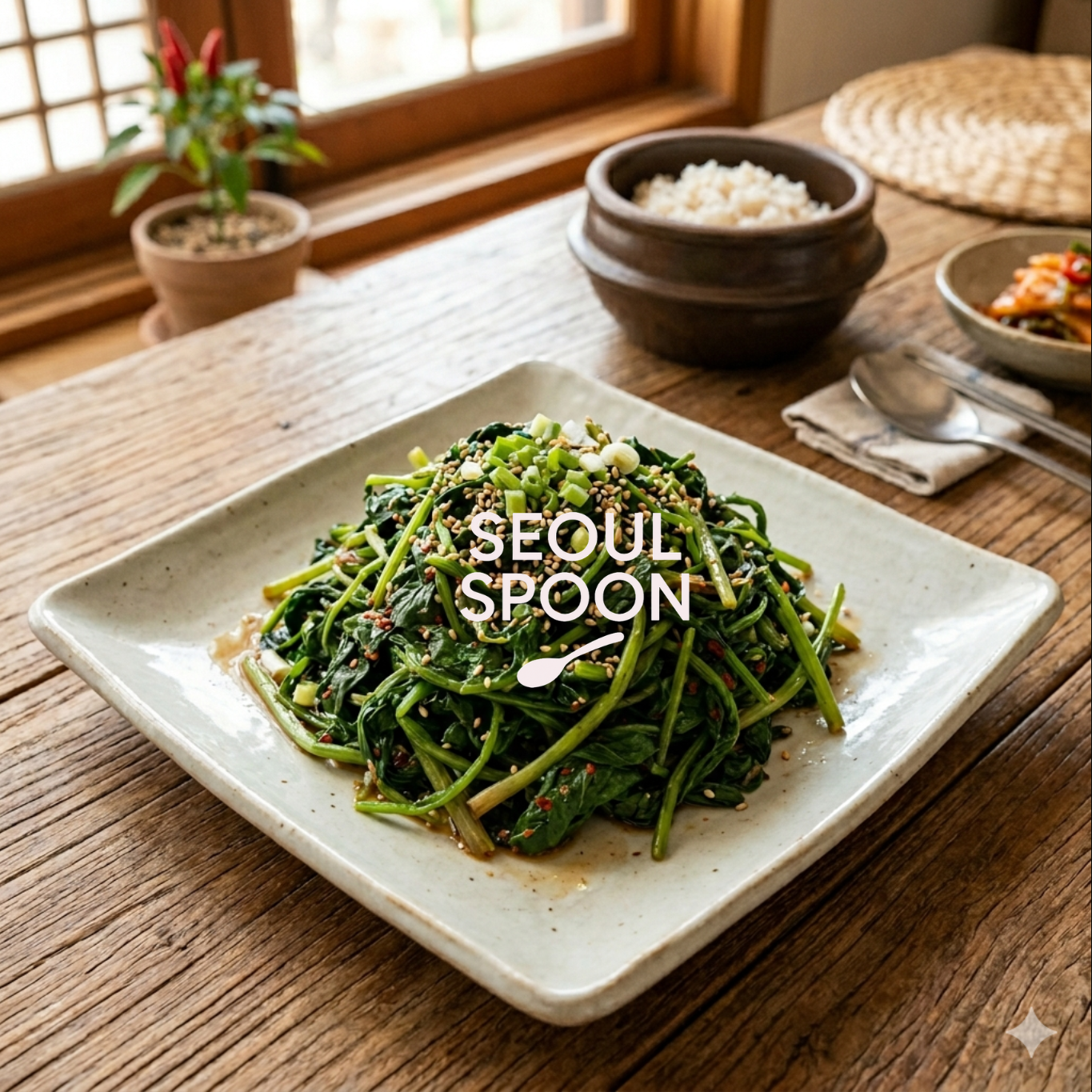 취나물 (Seasoned Chanamul)