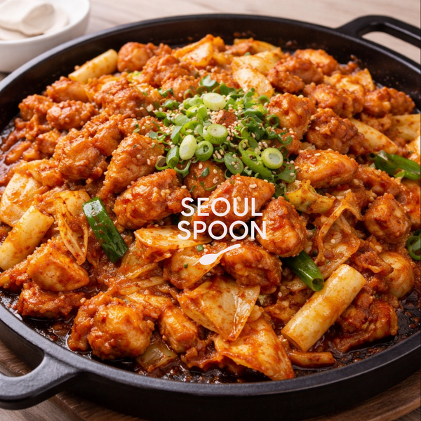 춘천 닭갈비 (Chuncheon Spicy Stir-fried Chicken)