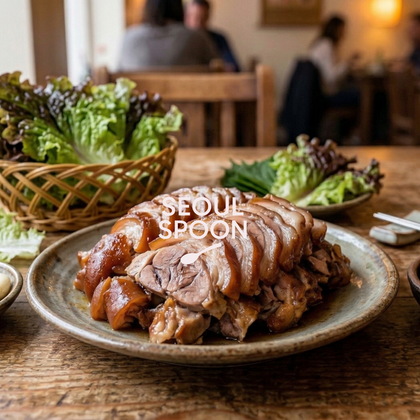 족발 (Braised Pig's Trotters)